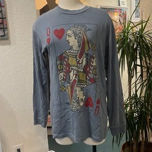 Daydreamer Queen of Hearts Longsleeve Tee Free People